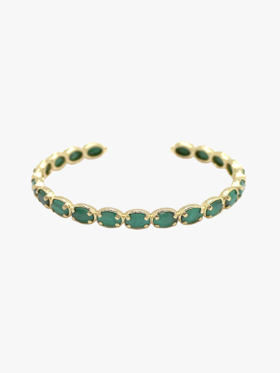 Malachite bangle