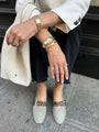 Ballerine kaki