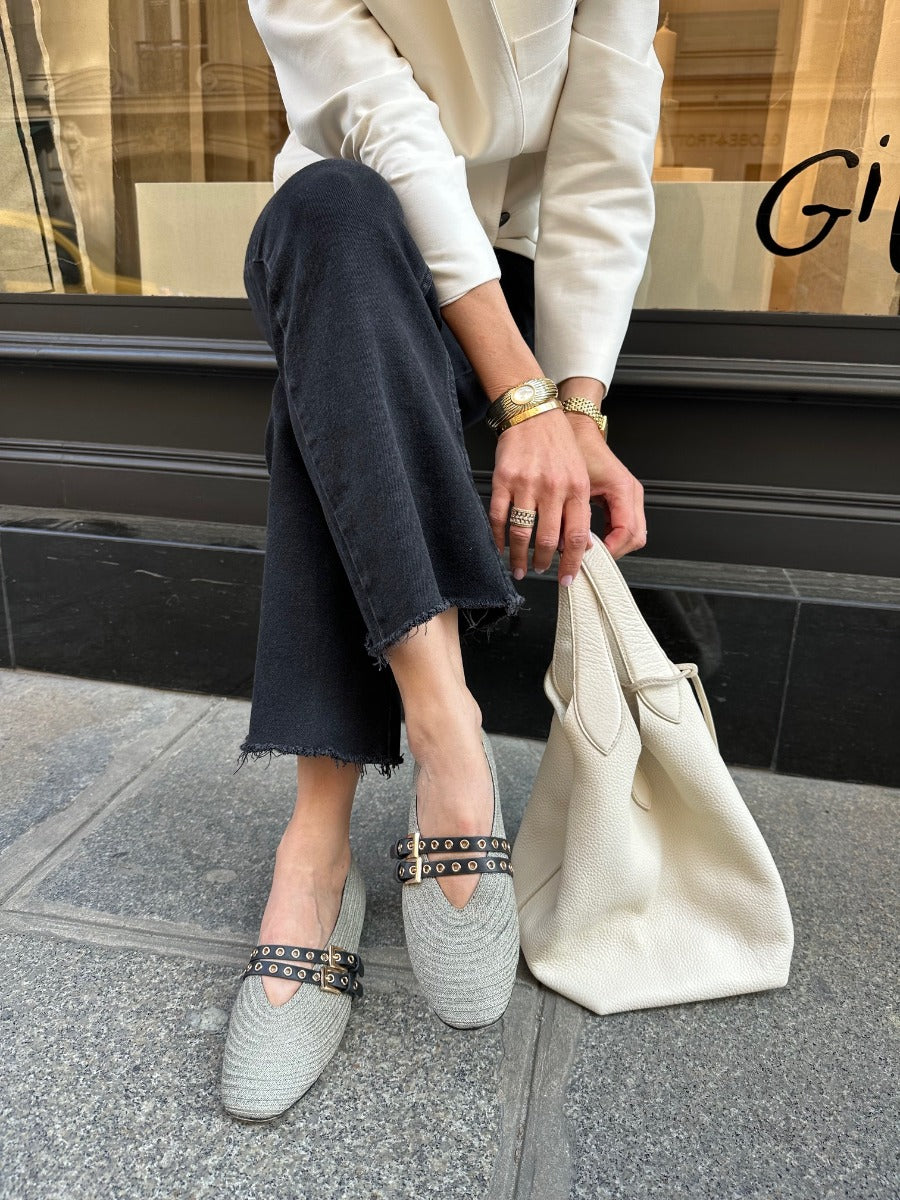 Ballerine kaki