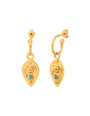 Boucles d'oreilles gouttes turquoise MAHA