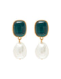 Boucles d'oreilles à clip perles Daphné