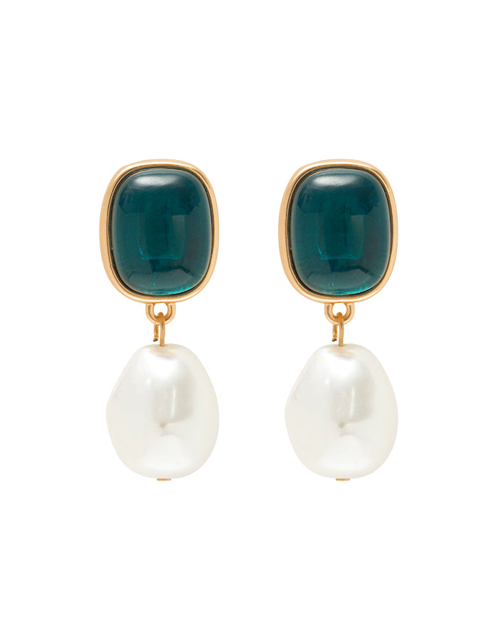 Boucles d'oreilles à clip perles Daphné