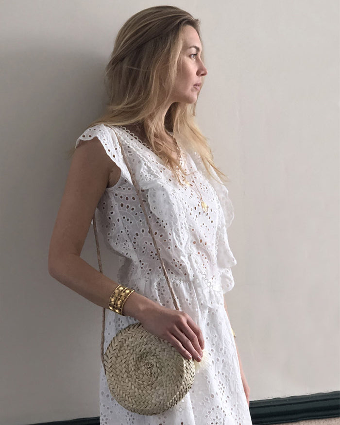 Robe blanche SYDNEY (taille S)