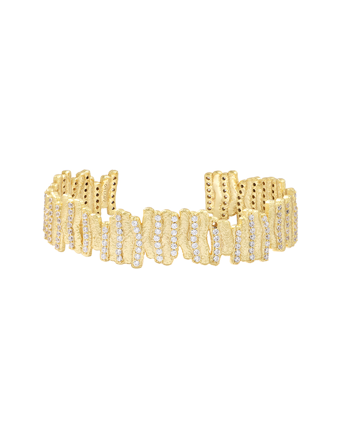 Jonc dentelle strass Séquoia