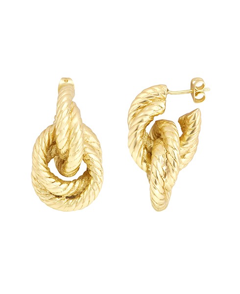 Boucles d'oreilles noeud Epicéa