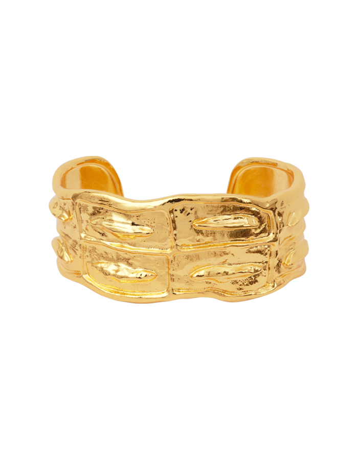 Jonc croco or mat Cavallo