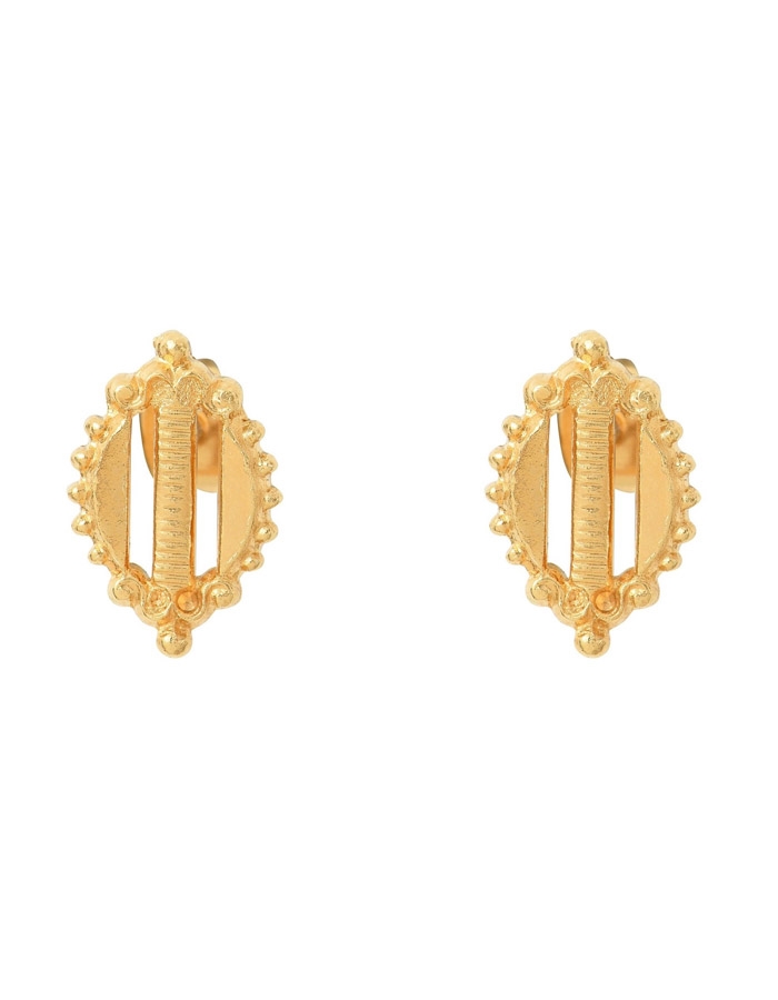 ERA shell loop earrings